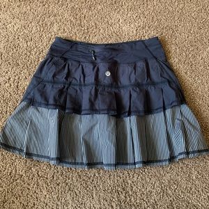 Lululemon Navy Pleated Tennis Skort 2